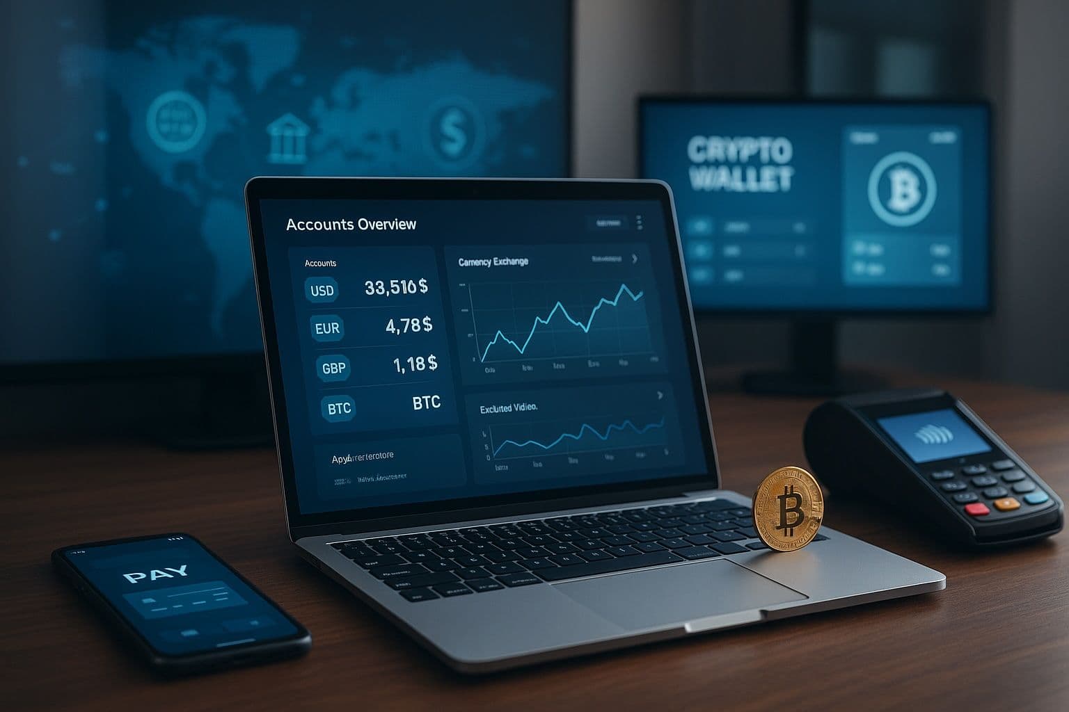 Corporate Account Opening | Multi-Currency, Cards & Crypto